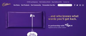 Cadburys Colour Branding using Purple